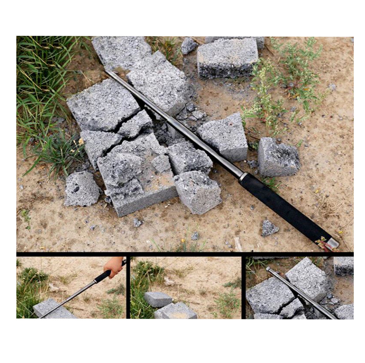 Vista 5 de Tambo Bastón Defensa Personal + Estuche